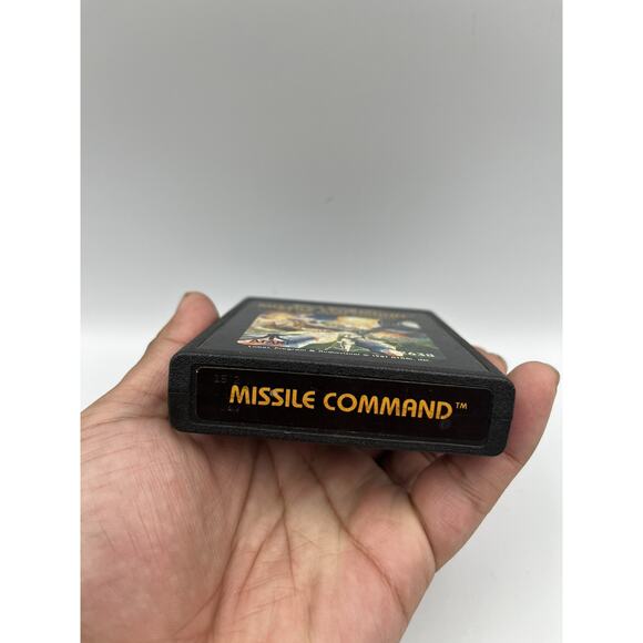 Missile Command (Atari 2600, 1981) AUTHENTIC TESTED - Picture 2 of 4